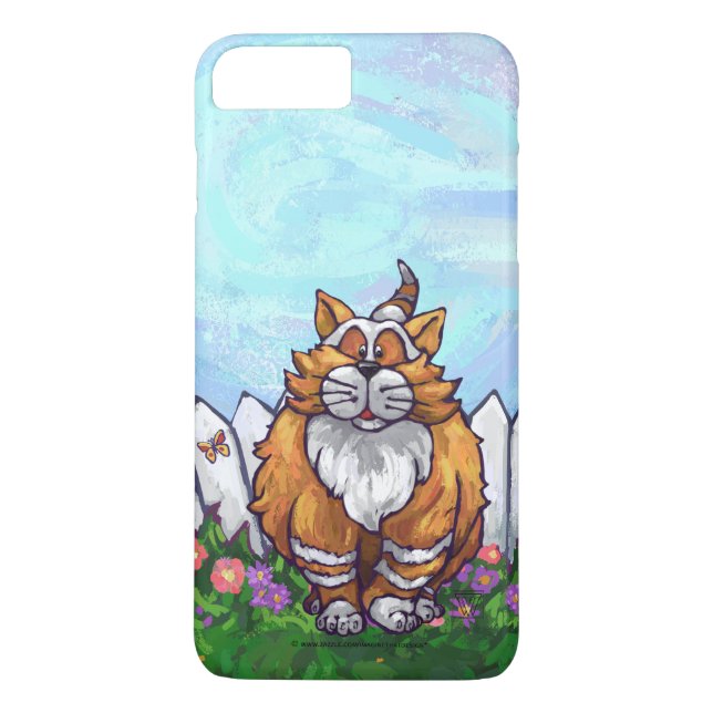 Ginger Cat Electronics Case-Mate iPhone Skal (Baksida)