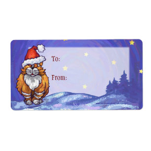 Ginger Cat-jul Fraktsedel