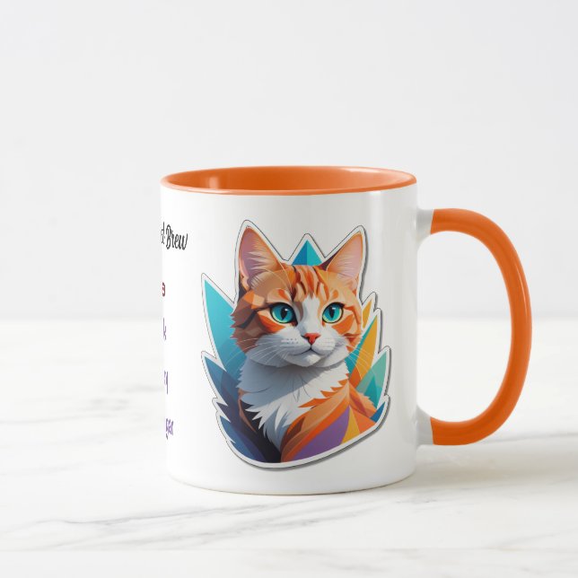 Ginger Cat - Min Perfekt Brew - Tea eller kaffe Mugg (Höger)