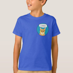 Ginger cat namn T-tröjor T Shirt