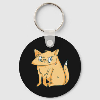 Ginger Cat Nyckelring