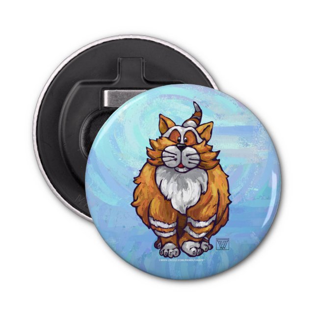 Ginger Cat-presenter och tillbehör Flasköppnare (Framsidan)