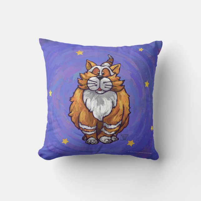 Ginger Cat-presenter och tillbehör Kudde (Framsida)