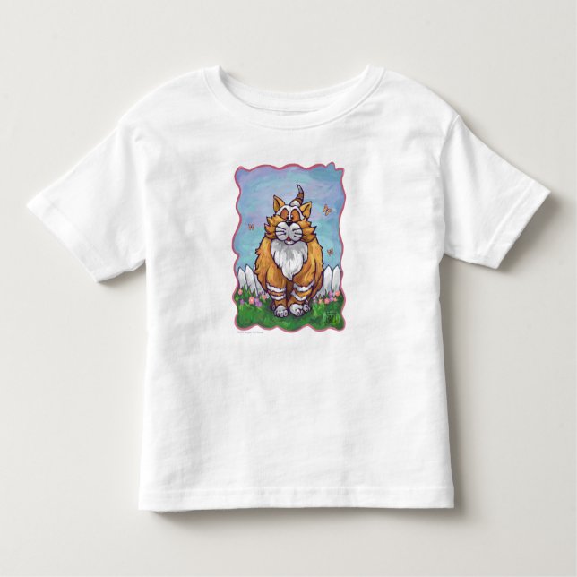 Ginger Cat T-Shirts (Framsida)