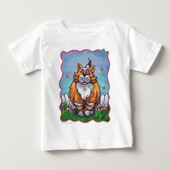 Ginger Cat T-Shirts (Framsida)
