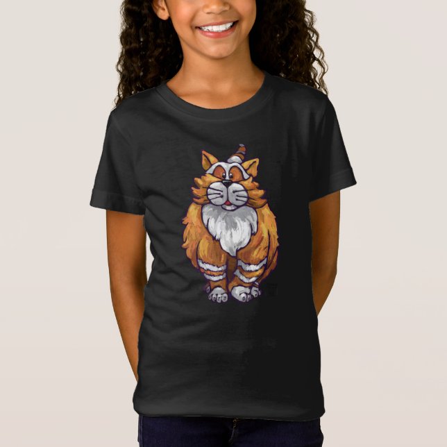 Ginger Cat T-Shirts (Framsida)