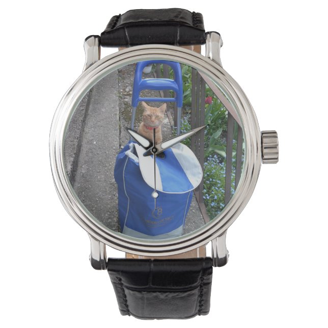 Ginger Cat Watch Armbandsur (Framsida)