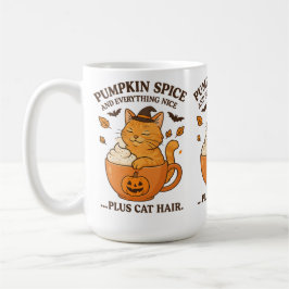 Ginger Cat Witch - Cute Halloween-design med Pump Kaffemugg
