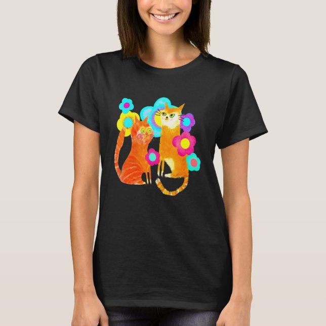 Ginger Cats T Shirt (Framsida)