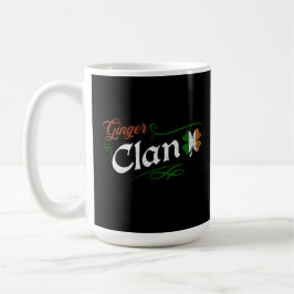 Ginger Clan St Patrick's Day Irländsk Rödhårig Vin Kaffemugg