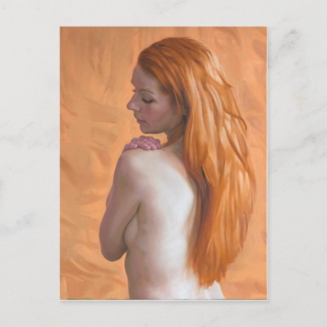 Ginger Girl-vykort Vykort (Framsida)