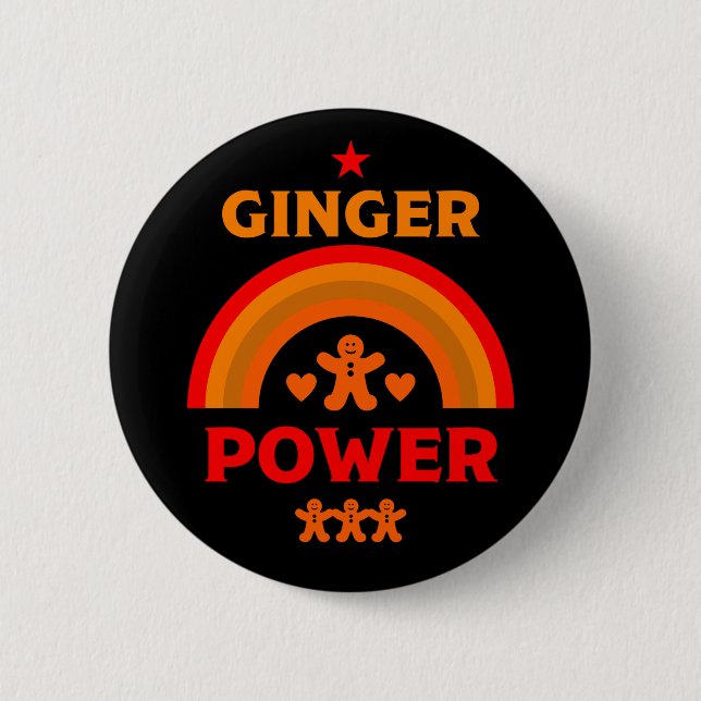 Ginger Hair-Pride Knapp (Framsida)
