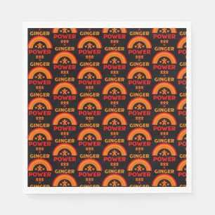 Ginger Hair-Pride Pappersservett