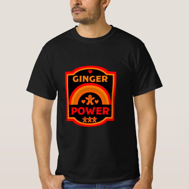 Ginger Hair-Pride T Shirt (Framsida)