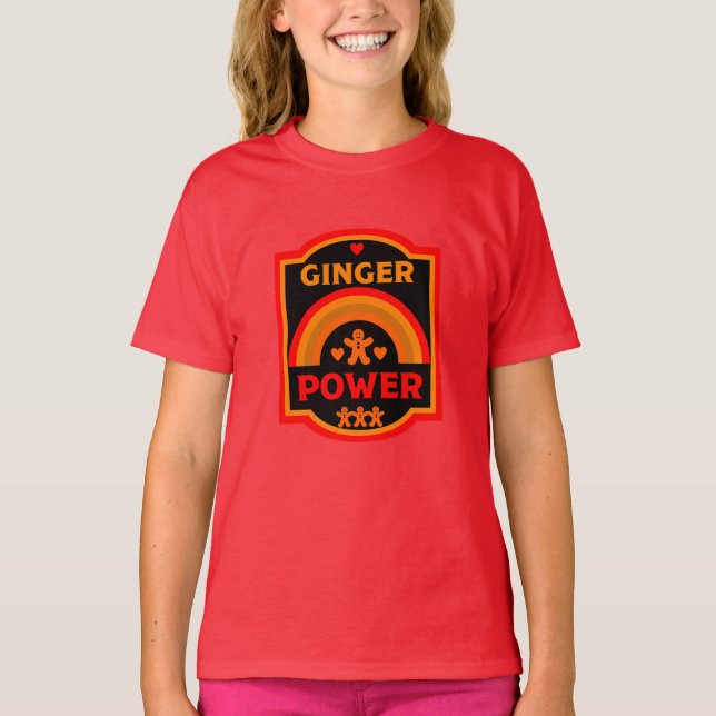 Ginger Hair-Pride T Shirt (Framsida)