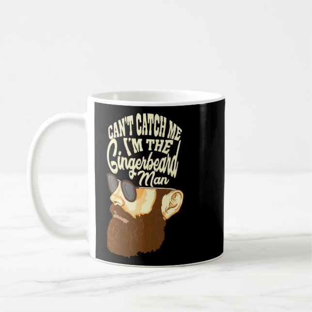 Ginger Hair Red Head Ginger Funny Ginger Beard Man Kaffemugg (Vänster)