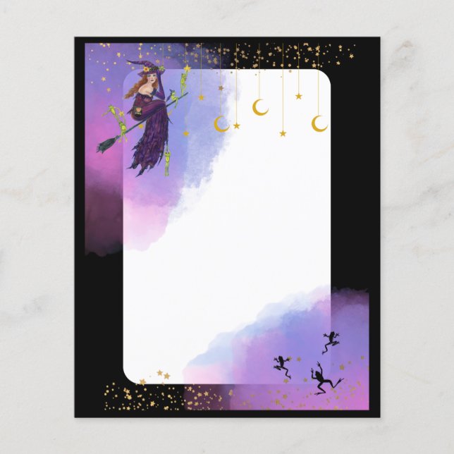 Ginger Halloween häxmed grodor av Renee (Framsida)