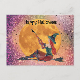 Ginger Halloween-posterkort från Renee Vykort