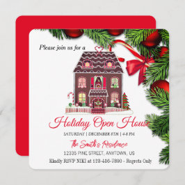 Ginger House, julkrans Julkort