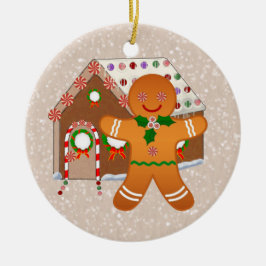 Ginger Krig Julgransprydnad Keramik