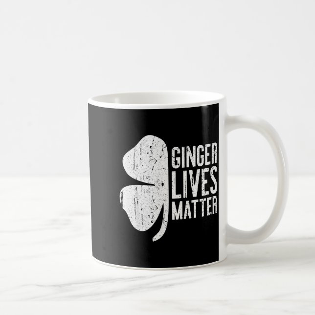 Ginger Lives Shirt Irish Men Women St Patricks Day Kaffemugg (Höger)