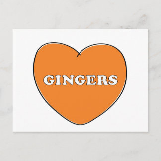 Ginger Love Vykort