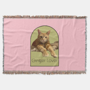 Ginger Lover Rosa Kastfilt Filt