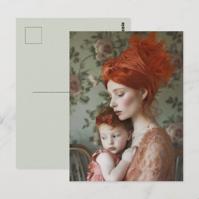 Ginger Mamma Vykort (Fram/baksida)