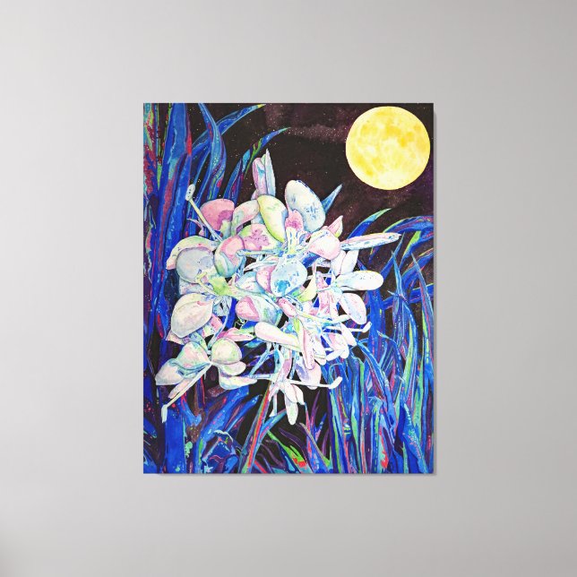 Ginger Måne Canvastryck (Framsida)