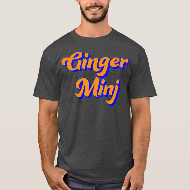 Ginger Minj Ginger Minj Drag Queen Drag LGBT T Shirt (Framsida)