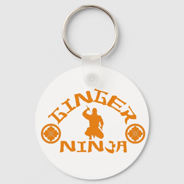 Ginger Ninja Nyckelring (Framsida)