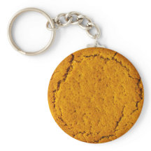 Ginger Nöt Biscuit Nyckelring