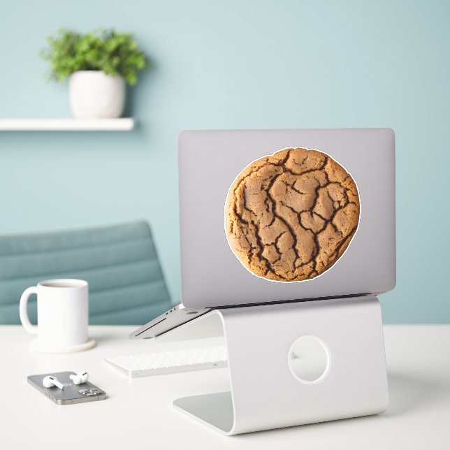 Ginger nöt Cookie Klistermärken (Laptop På Skrivbordet)