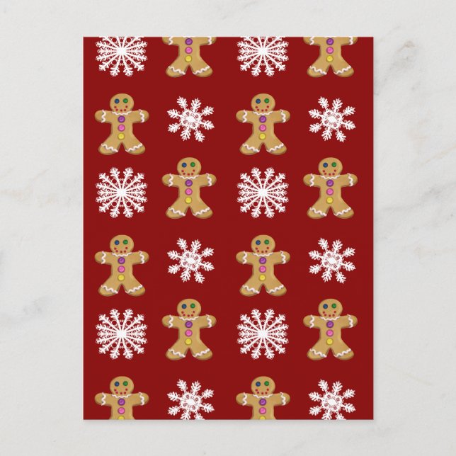 Ginger och Snö Vykort (Framsida)