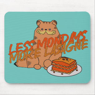 Ginger Persian cat lasagna Musmatta