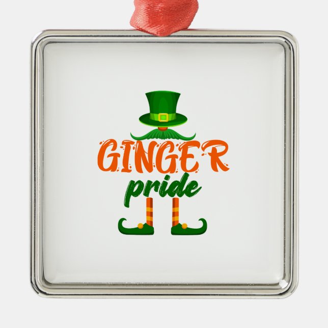 Ginger-Pride Julgransprydnad Metall (Framsidan)