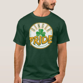 Ginger Pride St patrick's day Löv Shamrock T Shirt
