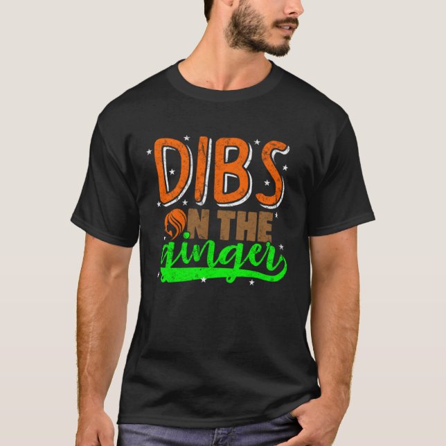 Ginger Rödhårig Strawberry Blonde St patricks day T Shirt (Framsida)