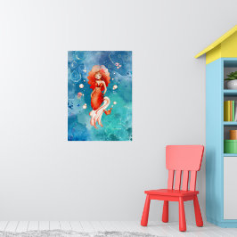 Ginger Sjöjungfrun Poster