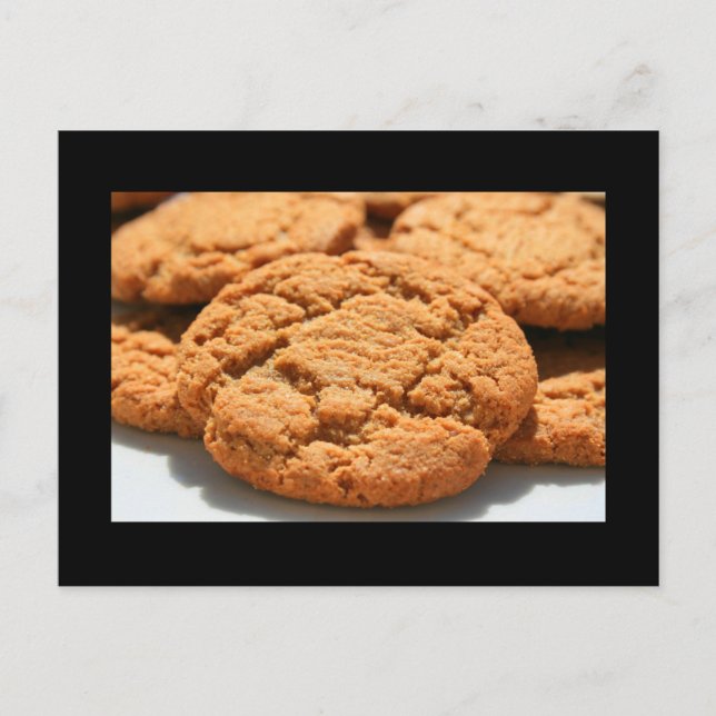 Ginger Snap Cookies-vykort Vykort (Framsida)
