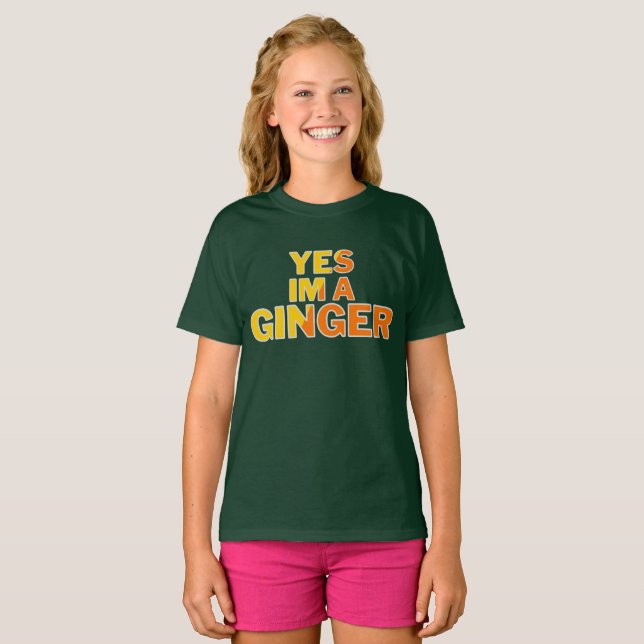 ginger t shirt (Hel framsida)