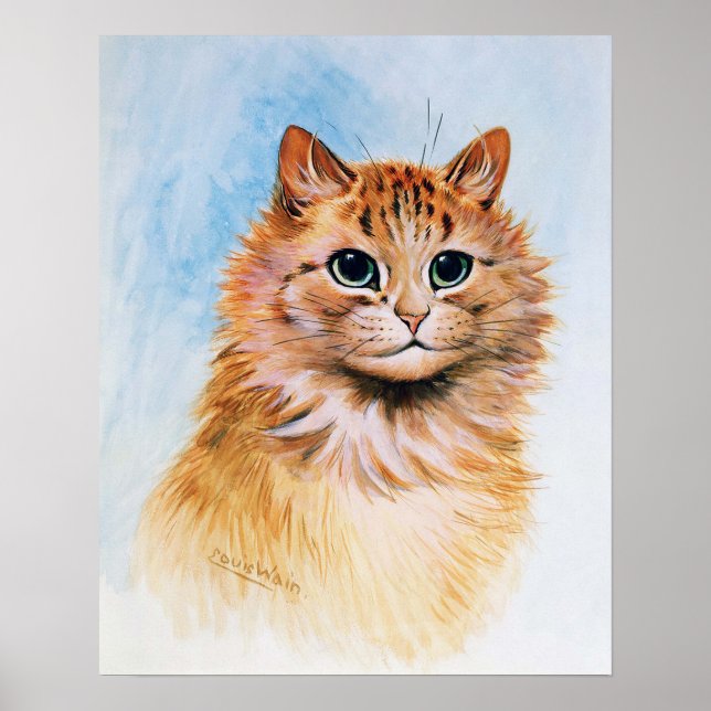 Ginger Tom, Louis Wain Poster (Framsidan)