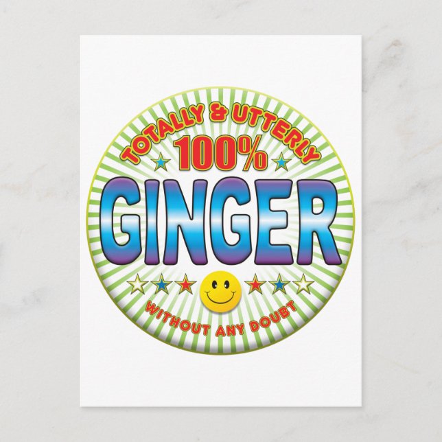 Ginger totalt vykort (Framsida)
