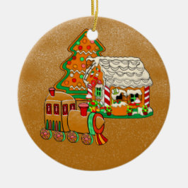 Ginger Town Julgransprydnad Keramik