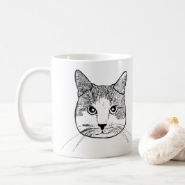 Ginger White Cat-Personlig Kaffemugg