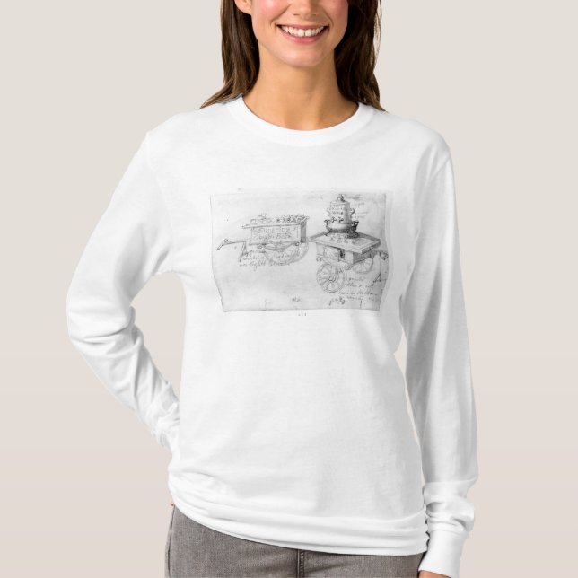 Gingerbeer och varmt flädervin stannar in tee shirt (Framsida)