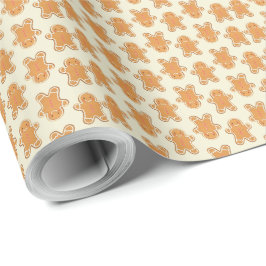 Gingerbread Baby Gift Wrapping Paper Christmas Presentpapper