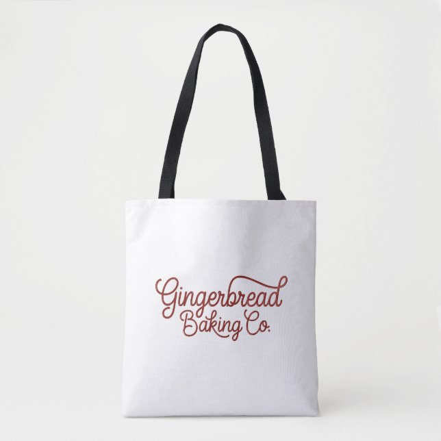 Gingerbread Baking Co jul  Tygkasse (Framsida)