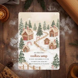 Gingerbread by Pepparkaksbyte Inbjudningar