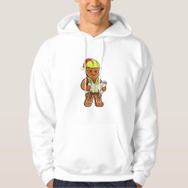 Gingerbread Byggnadsarbetare Jul 2026 Hoodie